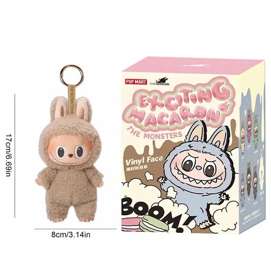 Kawaii Labubu Monster Keychain – 1:1 Blind Box PVC Pendant 