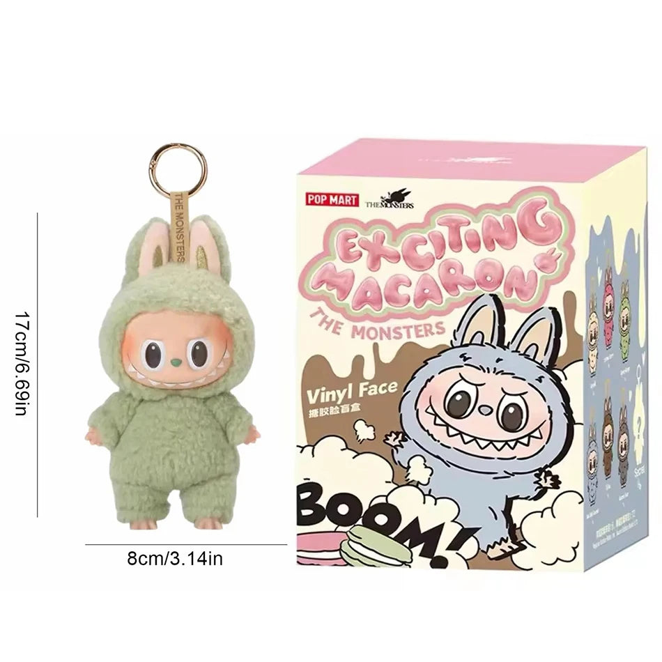 Kawaii Labubu Monster Keychain – 1:1 Blind Box PVC Pendant 