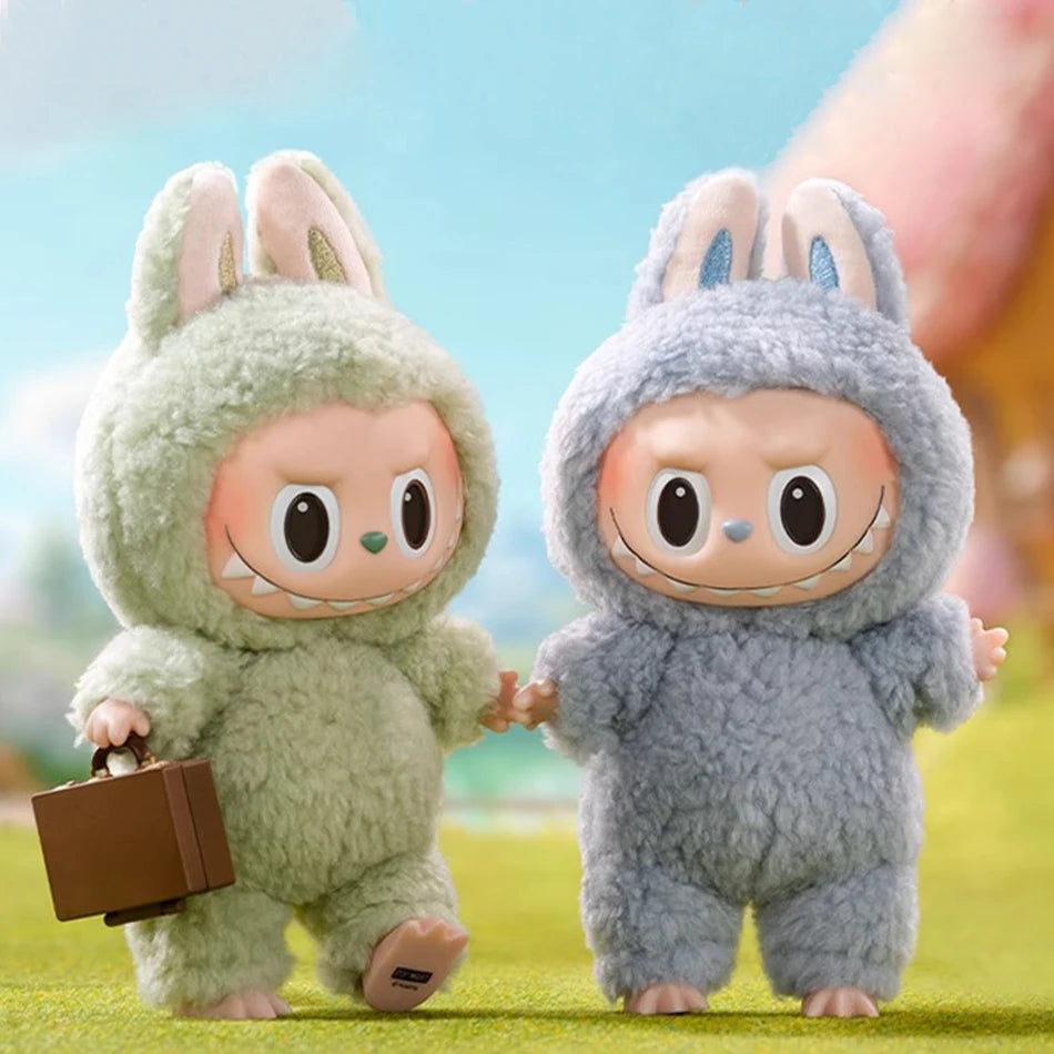 Kawaii Labubu Monster Keychain – 1:1 Blind Box PVC Pendant 
