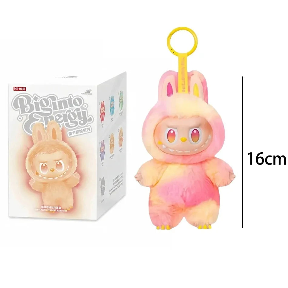 Kawaii Labubu Monster Keychain – 1:1 Blind Box PVC Pendant 