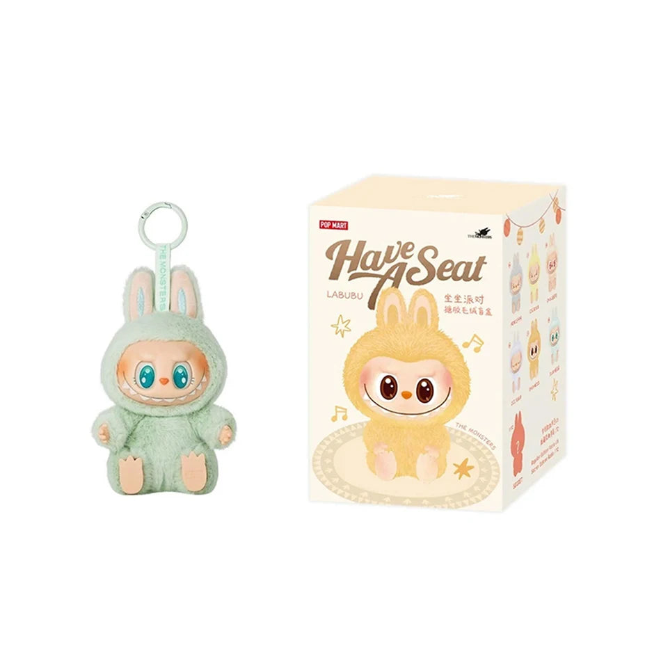 Kawaii Labubu Monster Keychain – 1:1 Blind Box PVC Pendant 