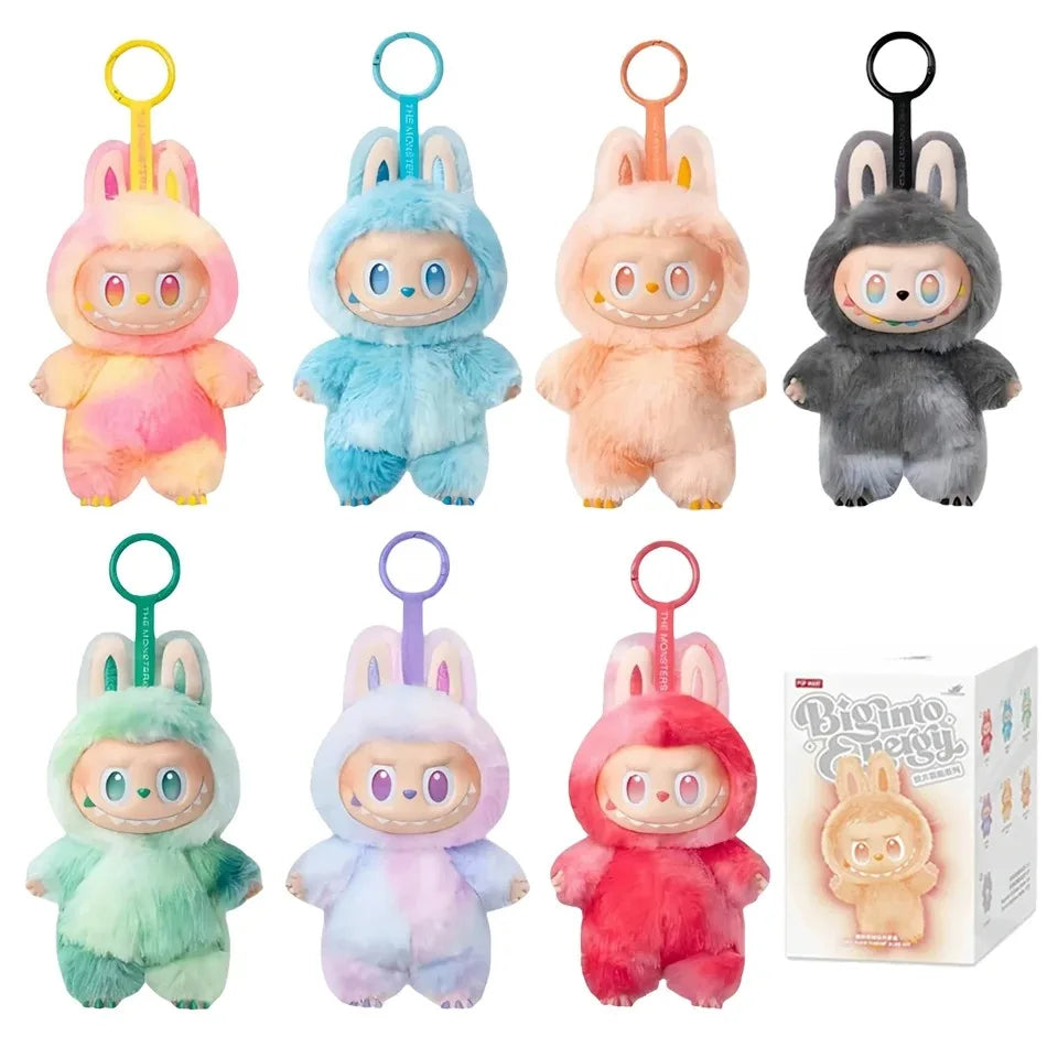 Kawaii Labubu Monster Keychain – 1:1 Blind Box PVC Pendant 