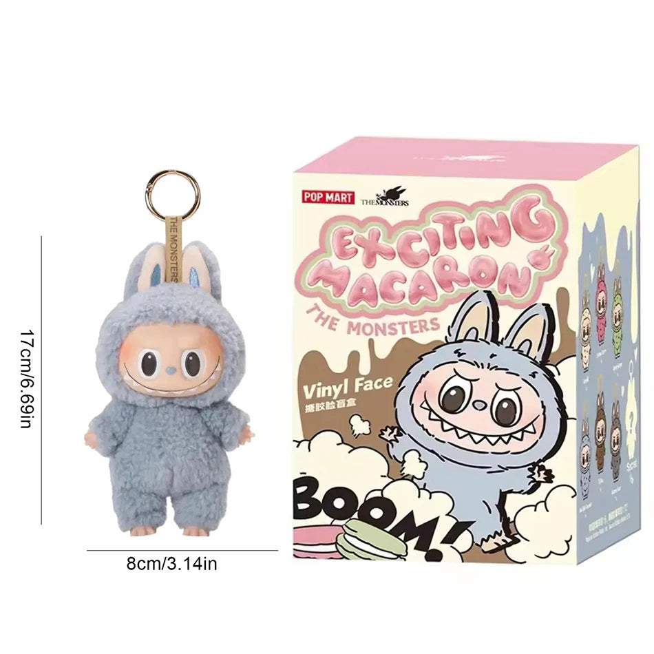 Kawaii Labubu Monster Keychain – 1:1 Blind Box PVC Pendant 
