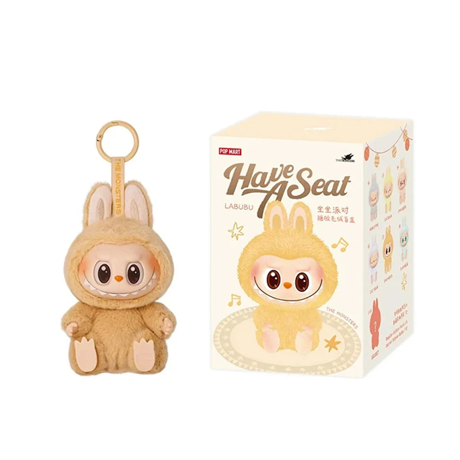 Kawaii Labubu Monster Keychain – 1:1 Blind Box PVC Pendant 