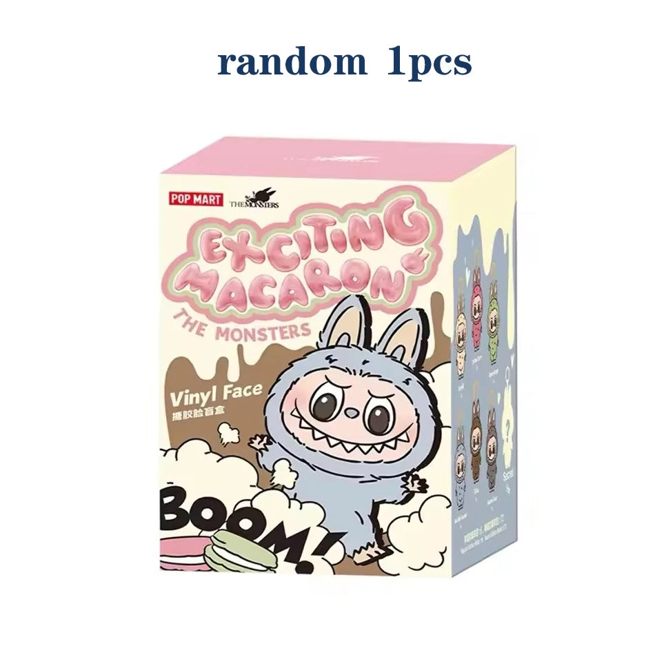 Kawaii Labubu Monster Keychain – 1:1 Blind Box PVC Pendant 