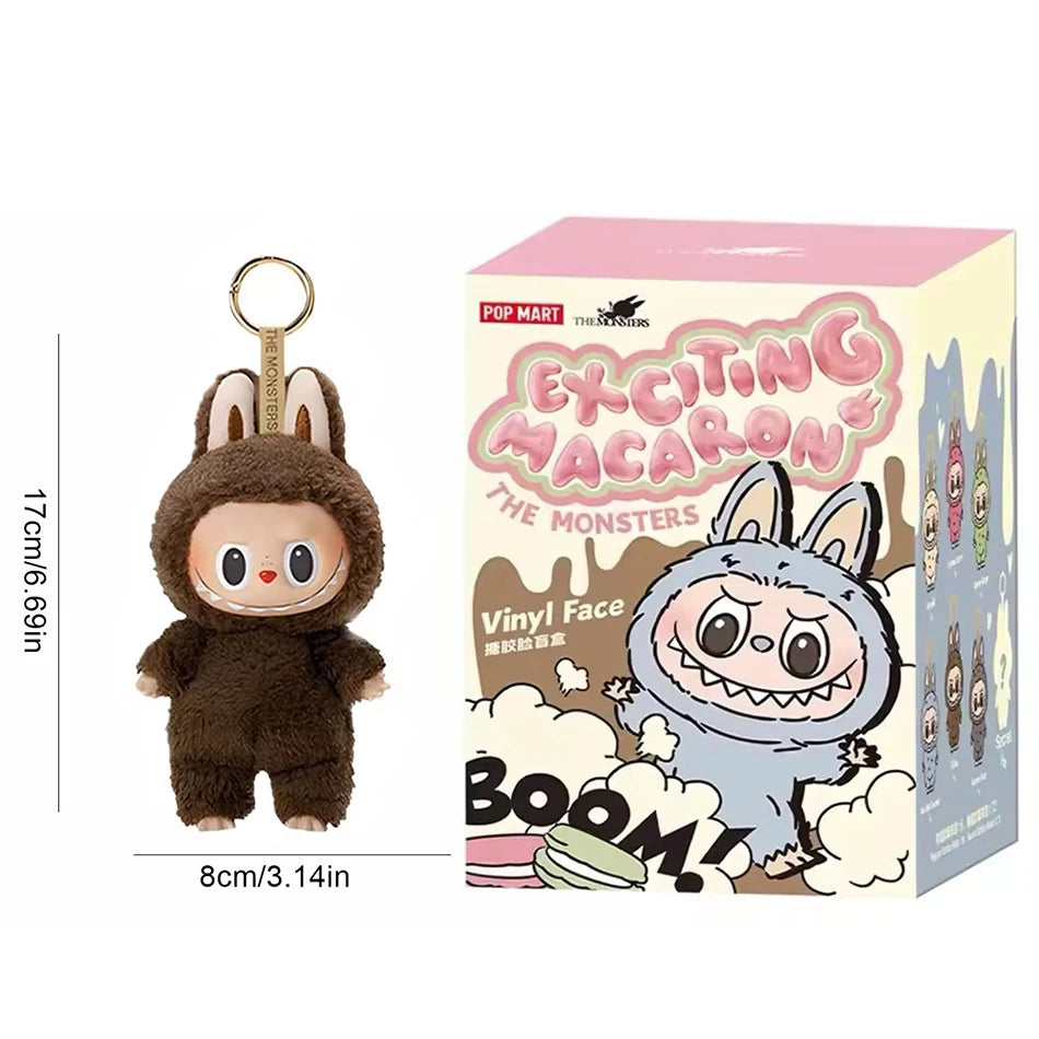 Kawaii Labubu Monster Keychain – 1:1 Blind Box PVC Pendant 