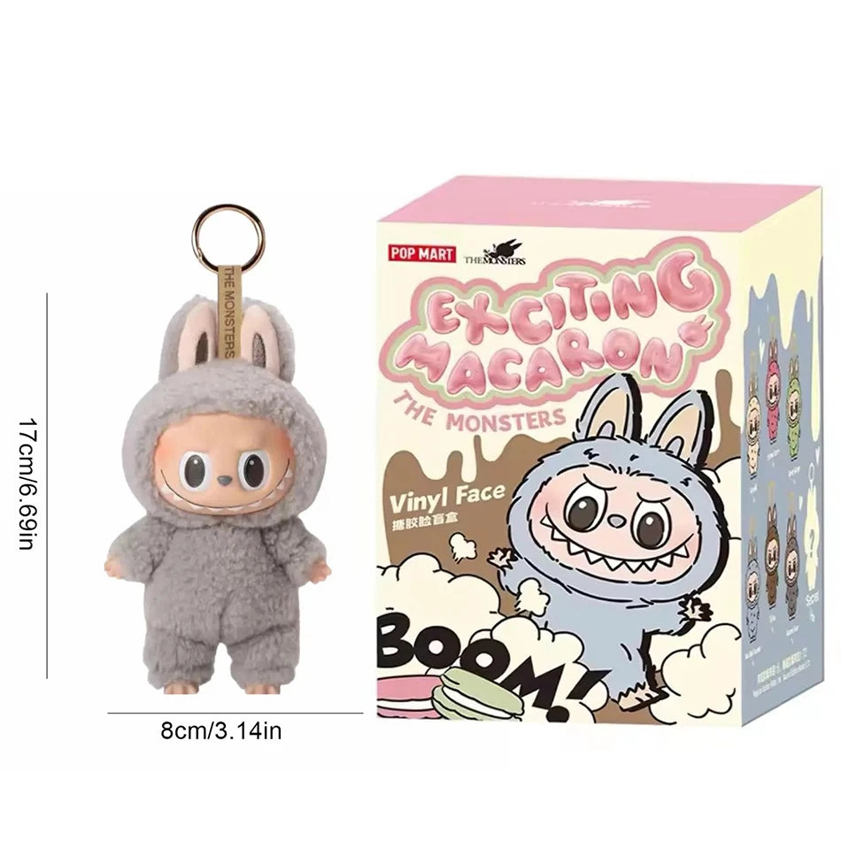 Kawaii Labubu Monster Keychain – 1:1 Blind Box PVC Pendant 