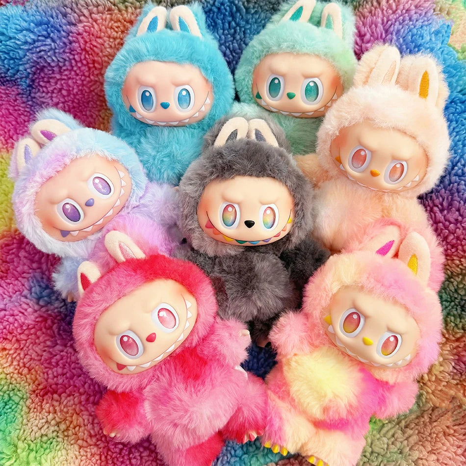 Kawaii Labubu Monster Keychain – 1:1 Blind Box PVC Pendant 
