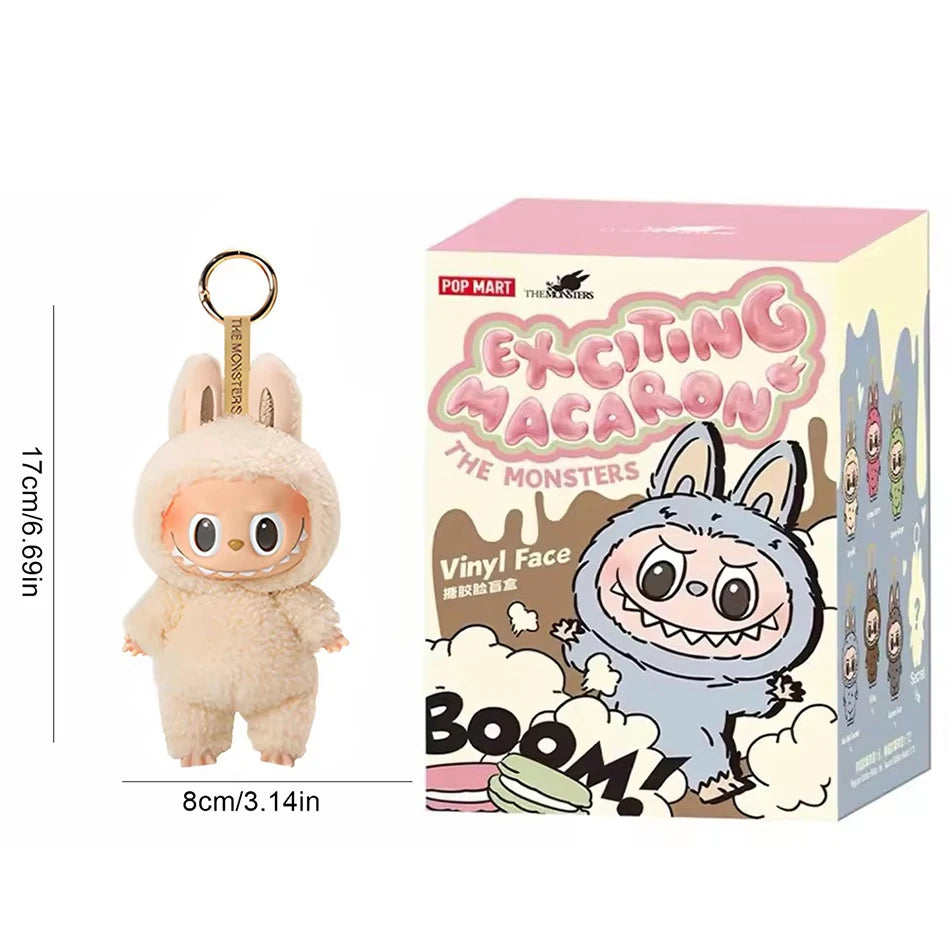 Kawaii Labubu Monster Keychain – 1:1 Blind Box PVC Pendant 