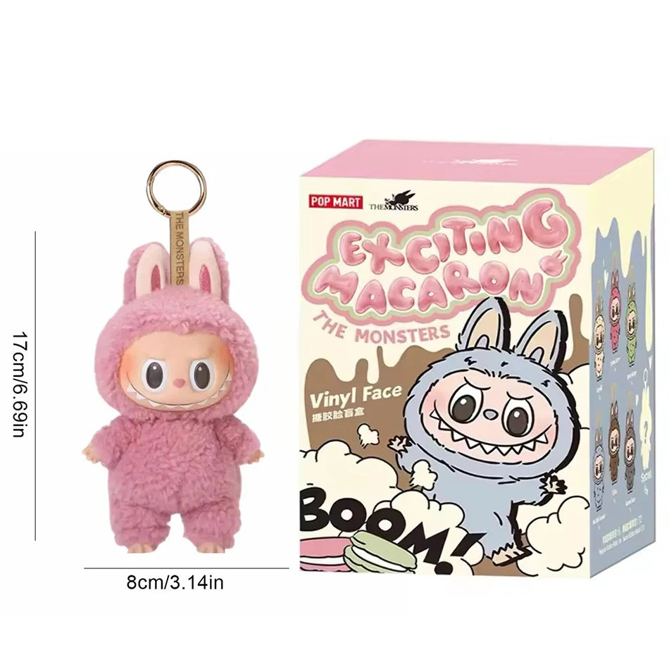 Kawaii Labubu Monster Keychain – 1:1 Blind Box PVC Pendant 